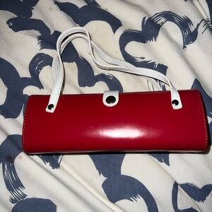 Red Leather Women's Bag